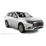 Пороги подножки Mitsubishi Outlander 2015-2022 | алюминиевые или нержавеющие