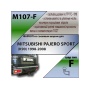 Фаркоп MITSUBISHI PAJERO SPORT 1 1998-2008 | шар F - кованый | Лидер Плюс | M107-F