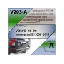 Фаркоп VOLVO XC90 2006-2014 | шар A | Лидер Плюс | V203-A
