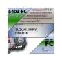 Фаркоп SUZUKI JIMNY 3 1998-2018 | шар FC | Лидер Плюс | S403-FC