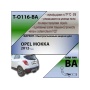 Фаркоп OPEL MOKKA 2012- | шар BA - быстросъемный | Лидер Плюс | T-O116-BA