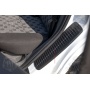 Накладки на пороги задних арок для Форд Фокус 2 2005-2010 | шагрень