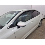 Дефлекторы Toyota Corolla (210) 2019+/2025+ | с хром молдингом, из 8 частей, премиум, плоские, 2D