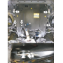 Защита картера Honda Accord 8 2008-2012 | двигатель + КПП, 2 мм, сталь | MOTODOR | 70816