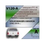 Фаркоп VOLKSWAGEN AMAROK 2010- | шар A | Лидер Плюс | V120-A