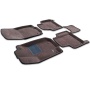 3D коврики для VW Touareg GP (2006-2009) | BUSINESS: 4 слоя