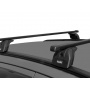 Багажник на крышу Lada Xray 2015+ | на низкие рейлинги | LUX БК-2