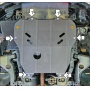 Защита картера Opel Astra Family 2010-2014 | двигатель + КПП, 2 мм, сталь | MOTODOR | 71501