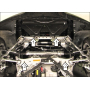 Защита картера BMW 3 (e90) 2005-2008 | гидроусилитель руля, 2 мм, сталь | MOTODOR | 00213