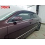 Дефлекторы Skoda Superb 2009-2015 лифтбек | премиум, плоские, 2D