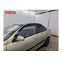 Дефлекторы Nissan Almera classic (B10) 2006-2013 | из 4 частей, премиум, плоские, 2D