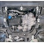 Защита картера JAECOO J8 2024- | двигатель + КПП, 2 мм, сталь | MOTODOR | 79014