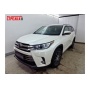 Дефлекторы Toyota Highlander 3 2013-2020 | премиум, плоские, 2D