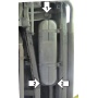Защита картера UAZ Patriot 2005-2013 | топливный бак, 3 мм, сталь | MOTODOR | 16502