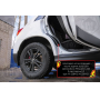 Накладки на пороги задних арок Mitsubishi ASX 2010+/2013+/2017+/2020+ | шагрень