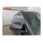 Дефлекторы Audi Q6 2023+ | с хром молдингом, из 6 частей, премиум, плоские, 2D