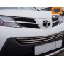 Решетка переднего бампера d16 для Toyota RAV4 2013+