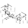 Фаркоп Toyota Land Cruiser 200 2007-2012 | шар FE - оцинкованный, нагрузка 120/2000 | MOTODOR | 92517-FEN