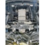 Защита картера Sollers Atlant 2022- | радиатор + двигатель, 2 мм, сталь | MOTODOR | 78701