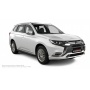 Пороги подножки Mitsubishi Outlander 2015-2022 | алюминиевые или нержавеющие