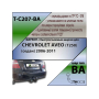 Фаркоп CHEVROLET AVEO (T250) (седан) 2006-2011 | шар BA - быстросъемный | Лидер Плюс | T-C207-BA