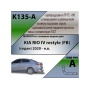 Фаркоп KIA RIO 4 (FB) 2020- рестайл | шар A | Лидер Плюс | K135-A