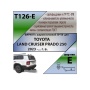 Фаркоп TOYOTA LAND CRUISER PRADO 250 2023- | шар E - под квадрат - быстросъемный | Лидер Плюс | T126-E