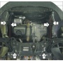 Защита картера Volkswagen Caddy 2004-2010 | двигатель + КПП, 2 мм, сталь | MOTODOR | 02730