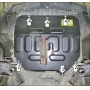 Защита картера DFSK ix5 2023- | двигатель + КПП, 2 мм, сталь | MOTODOR | 78609
