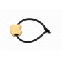 Брелок с металлическим логотипом Apple «Gold»
