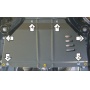 Защита картера Porsche Cayenne 2002-2007 | КПП, 3 мм, сталь | MOTODOR | 12708
