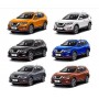 Накладки на бампера для Nissan X-Trail 2019+ рестайл | нержавейка, перед и зад