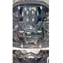 Защита картера Dongfeng K39 2023- | двигатель + КПП, 2 мм, сталь | MOTODOR | 78611