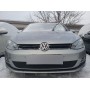 Защита радиатора для Volkswagen Golf MK7 (2013-2017) дорестайл | Премиум
