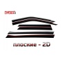 Дефлекторы Танк 400 | премиум, плоские, 2D