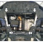 Защита картера Peugeot 3008 2009-2016 | двигатель + КПП, 2 мм, сталь | MOTODOR | 71604