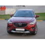 Накладка-обвес на передний бампер Mazda CX-5 (2011-2016) | Silver