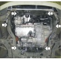 Защита картера Volkswagen Transporter/Caravelle T5 2003-2009 | двигатель + КПП, 2 мм, сталь | MOTODOR | 72708