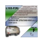 Фаркоп LEXUS RX 3 270/350/450 (AL1) 2009-2015 | шар F - кованый, с пластиной из нержавейки | Лидер Плюс | L103-F(N)