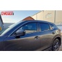 Дефлекторы Mazda CX5 2 2017-/2022- | премиум, плоские, 2D