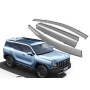 Премиум дефлекторы окон для Haval H3 2024+ | с молдингом из нержавейки