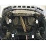 Защита картера Lexus RX 300 2003-2009 | двигатель + КПП, 2 мм, сталь | MOTODOR | 02539