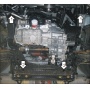 Защита картера Ford Fusion 2006-2012 | двигатель + КПП, 2 мм, сталь | MOTODOR | 00714
