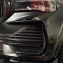 Клыки накладки на передний бампер для Geely Monjaro 2023+ | Character