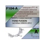 Фаркоп FORD FUSION 2002- | шар A | Лидер Плюс | F104-A