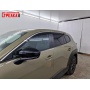 Дефлекторы Mazda CX-50 | с хром молдингом, из 6 частей, премиум, плоские, 2D