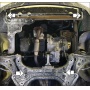 Защита картера Chevrolet Aveo 2003-2006 | двигатель + КПП, 2 мм, сталь | MOTODOR | 73003