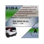 Фаркоп KIA SOUL 3 (SK) 2019- | шар A | Лидер Плюс | K129-A
