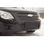 Зимняя заглушка решетки радиатора Chevrolet Cobalt 2013+ (седан) | шагрень