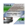 Фаркоп TOYOTA CAMRY (V30) (седан) 2002-2006 | шар A | Лидер Плюс | T104-A